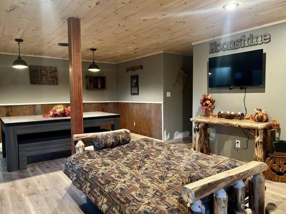 Vila Moonshine Manor-Pets Ok-W/D-Pool Table-Arcade-Hot Tub Gatlinburg Exteriér fotografie